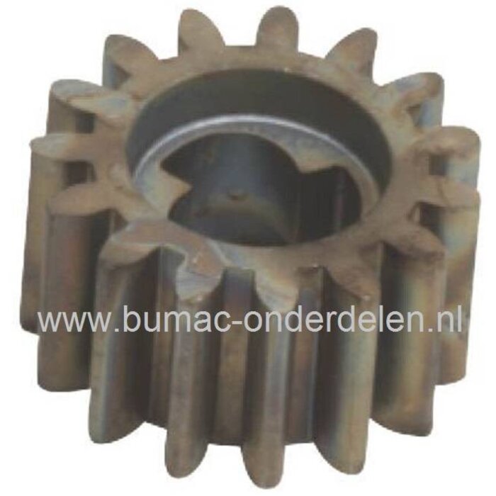 Aandrijf Tandwiel voor Grasmaaiers van CASTELGARDEN - STIGA - MOUNTFIELD - ALPINA, oa Modellen Turbo 46 - Collector 46 - SP180, Loopmaaier - Benzinemaaier - Cirkelmaaier - Duwmaaier