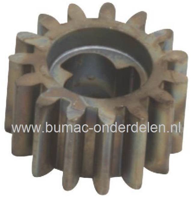 Aandrijf Tandwiel voor Grasmaaiers van CASTELGARDEN - STIGA - MOUNTFIELD - ALPINA, oa Modellen Turbo 46 - Collector 46 - SP180, Loopmaaier - Benzinemaaier - Cirkelmaaier - Duwmaaier