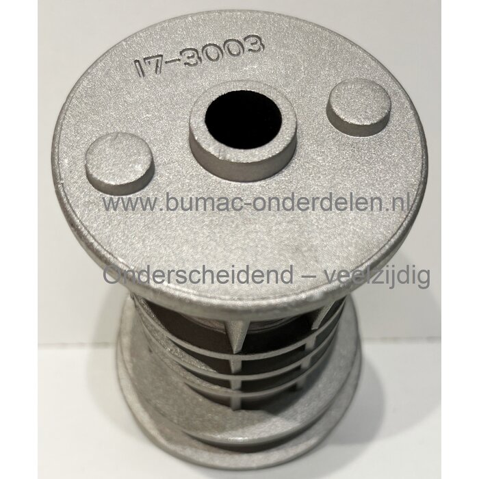 Meshouder voor Husqvarna - Jonsered - Partner en Mcculloch Grasmaaier, Grasmachine, Mes houder met Poelie voor Aandrijving  LB348V, LB48, LB48E, LB48V, LC351V, LC351VH, LC348V, LC348VE, LC353V, LC353VE, LC353VI, LC48, LC48E, LC48V, LC48VE, LC53E, LC53EE,