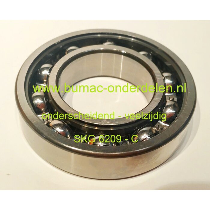 SKF 6209-C Kogellager – Enkelrijig Groefkogellager (45x85x19 mm)