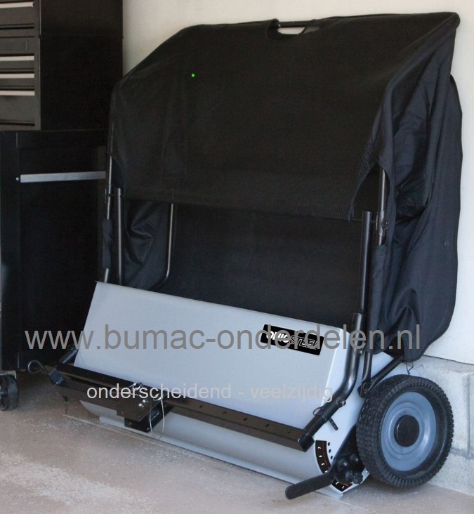 Veegmachine onderdeel – 42 inch werkbreedte, XL opvangzak 420 L, spiraalborstel en verstelbare werkhoogte (Turfmaster)