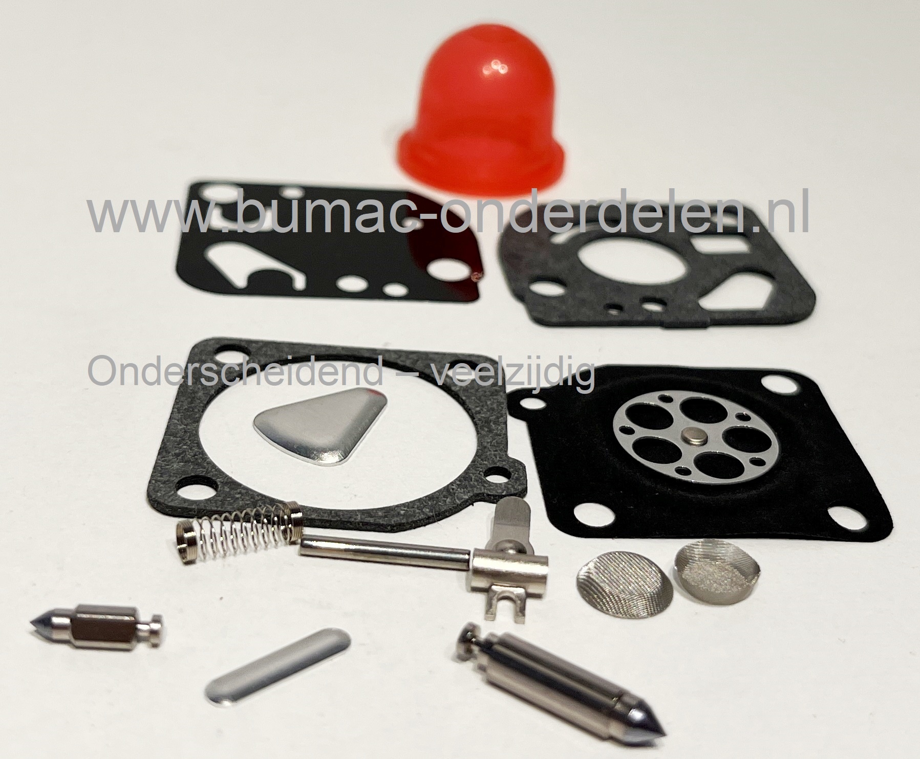 Membraan Reparatie set voor Zama Carburateur op Stihl Kettingzaag, Bosmaaier, Bladblazer, Strimmer en Heggenschaar, Revisiekit – Geschikt voor C1Q-S37A en diverse kettingzagen