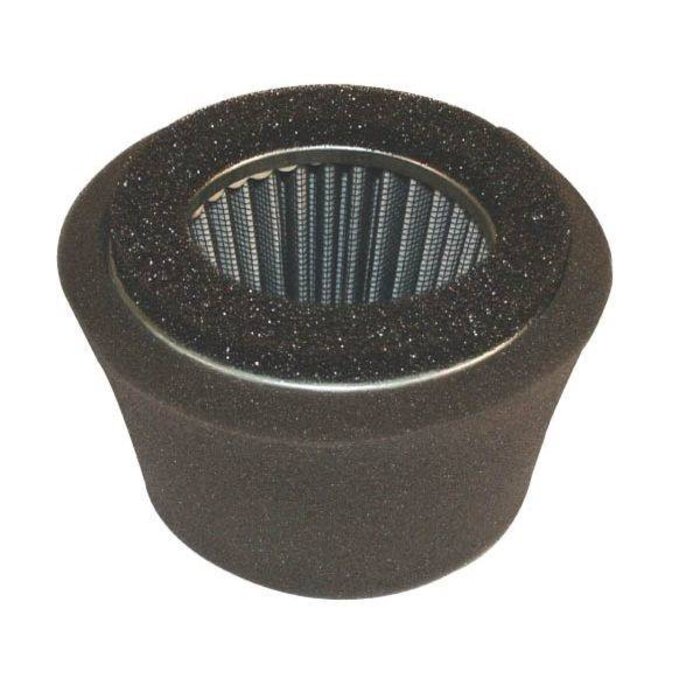 Luchtfilter met Voorfilter voor Robin EY18-3W Motoren met een Horizontale Krukas en 4 t/m 6 PK, Generator, Aggregaat, Trilplaat, Houtversnipperaar, Tuinfrees, Waterpomp