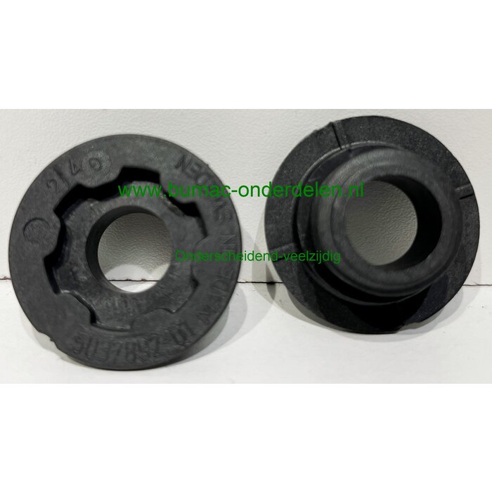 Husqvarna Wormwiel Oliepomp  – Geschikt voor 334T, 335XPT, 336, 338XPT, 339XP – Partner 33, 350, 351, 352 – Origineel Pinion Drive Gear – Kunststof 3/8" Wormtandwiel