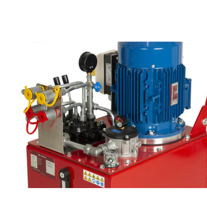 WP85A002 Werkplaatsaggregaat 35L-12L/min-4kW/400V – Professionele Luchtcompressor voor Werkplaats en Industrie