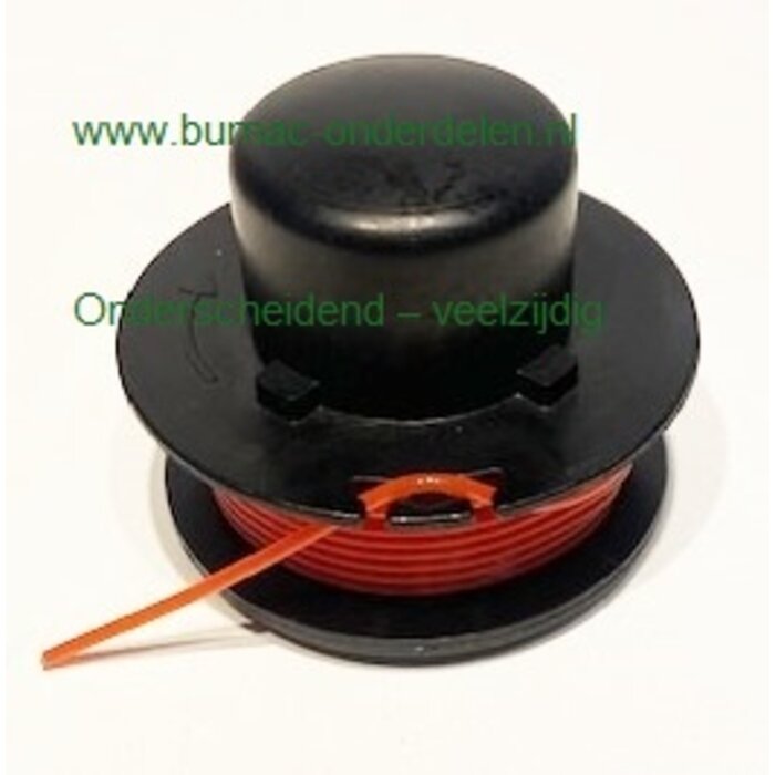 MTD Spoel compleet met Draad – Complete Draadspoel voor MTD Grastrimmers en Bosmaaiers – Ø 2,4 mm, 5 meter Draad