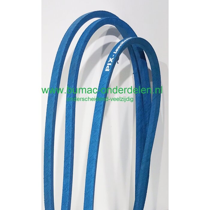 V-snaar voor maaidek voor John Deere LTR155, LTR166, LTR180 zitmaaiers met 42 Inch - 107 Cm Maaibreedte, Riem voor Aandrijving van de Maaimessen bij John Deere, Sabre, Sabo, Tuintrekkers, Frontmaaiers, Minitractors