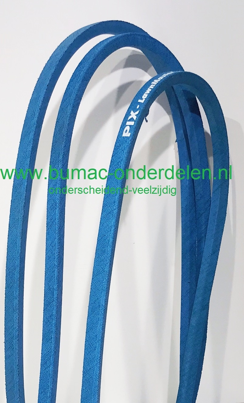 V-snaar voor maaidek voor John Deere LTR155, LTR166, LTR180 zitmaaiers met 42 Inch - 107 Cm Maaibreedte, Riem voor Aandrijving van de Maaimessen bij John Deere, Sabre, Sabo, Tuintrekkers, Frontmaaiers, Minitractors