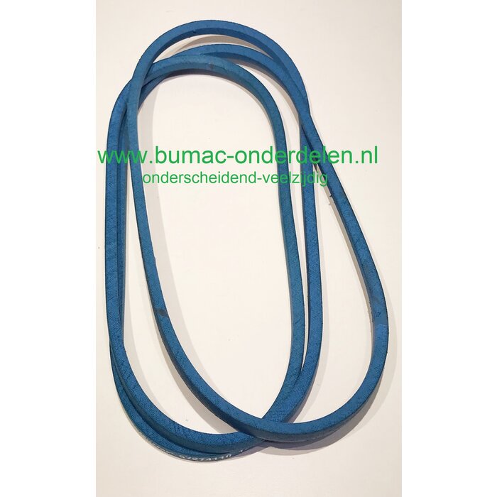 V-snaar voor maaidek voor John Deere LTR155, LTR166, LTR180 zitmaaiers met 42 Inch - 107 Cm Maaibreedte, Riem voor Aandrijving van de Maaimessen bij John Deere, Sabre, Sabo, Tuintrekkers, Frontmaaiers, Minitractors