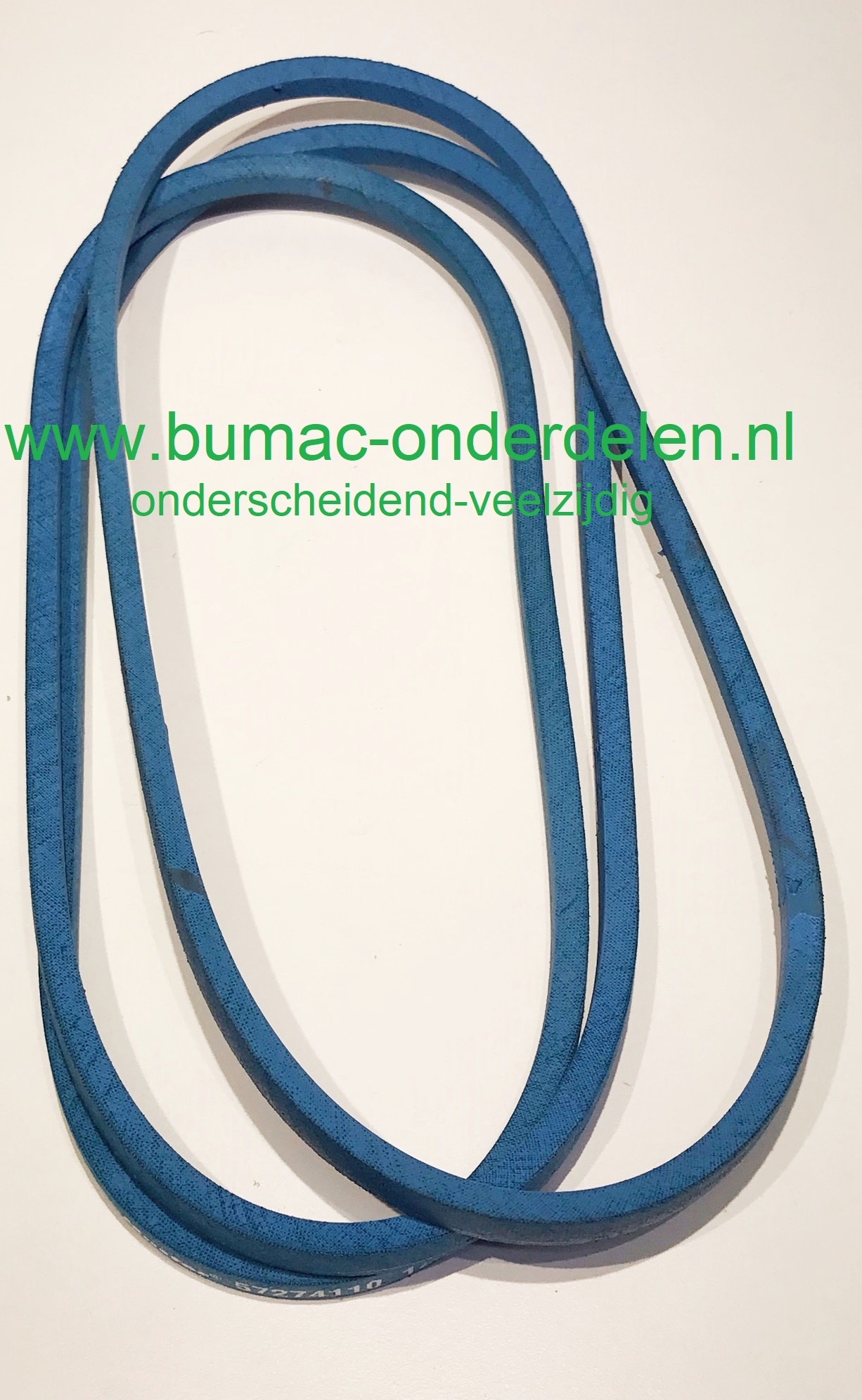 V-snaar voor maaidek voor John Deere LTR155, LTR166, LTR180 zitmaaiers met 42 Inch - 107 Cm Maaibreedte, Riem voor Aandrijving van de Maaimessen bij John Deere, Sabre, Sabo, Tuintrekkers, Frontmaaiers, Minitractors