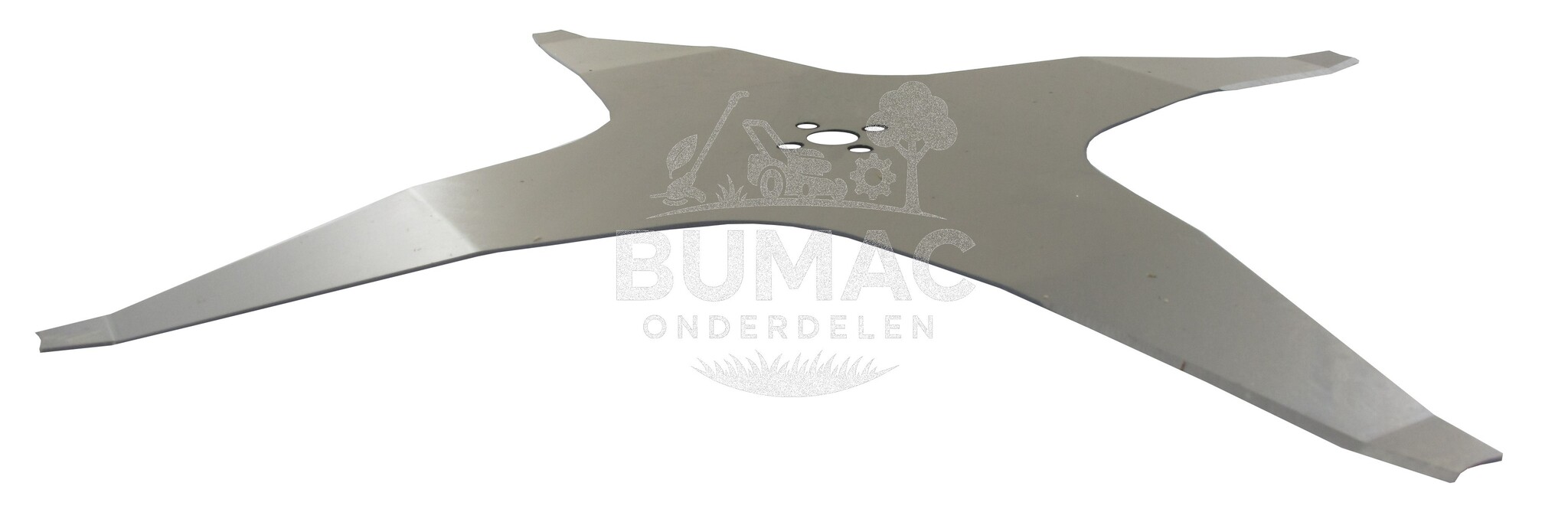 4-Tands Gebogen Maaimes 290 mm – Voor Ambrogio L100, L60 / Herkules Oscar 4WD ZBS / Wiper Runner XK-XKH-XP-Yard WYP Robotmaaiers