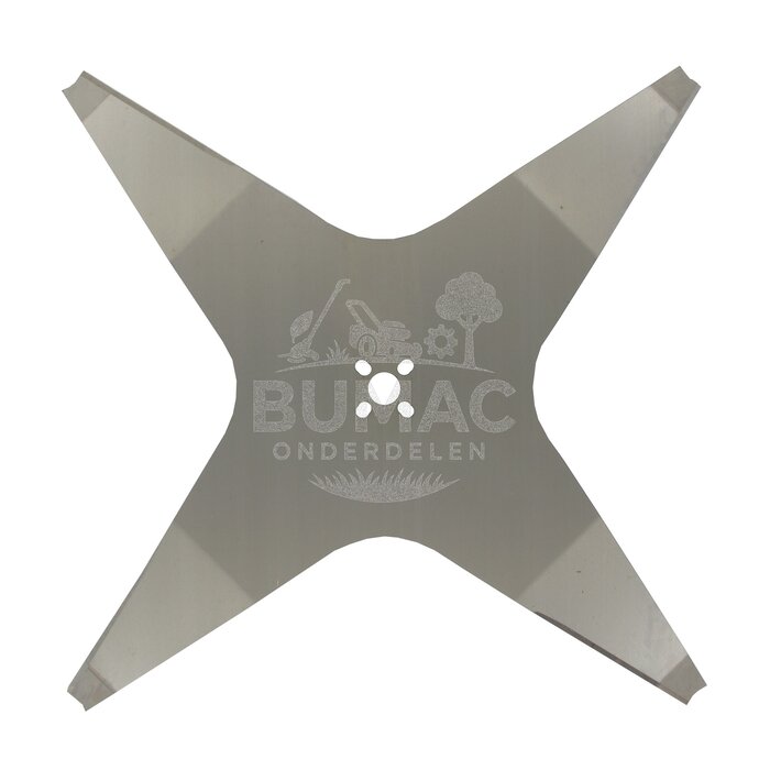 4-Tands Gebogen Maaimes 290 mm – Voor Ambrogio L100, L60 / Herkules Oscar 4WD ZBS / Wiper Runner XK-XKH-XP-Yard WYP Robotmaaiers