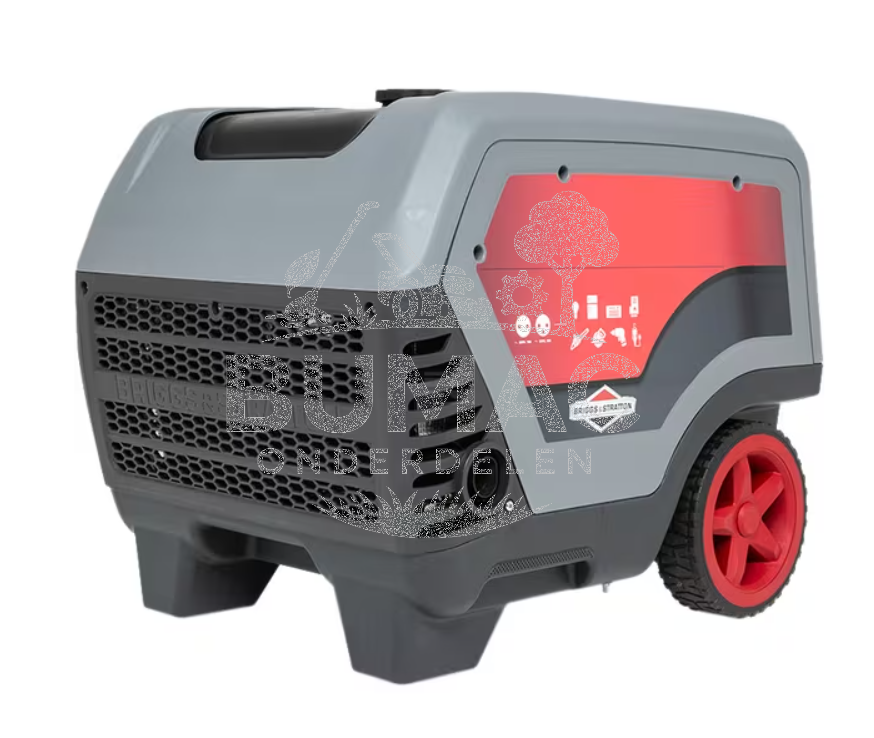 Briggs & Stratton Q6500 Generator Inverter – 6500 Startwatt, 5000 Werkwatt, Stille Generator met Aansluitingen en Koolmonoxidemelder
