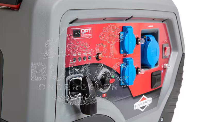 Briggs & Stratton Q6500 Generator Inverter – 6500 Startwatt, 5000 Werkwatt, Stille Generator met Aansluitingen en Koolmonoxidemelder