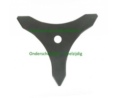 3 - Tands mes Asgat 20 mm voor Bosmaaiers - Bermmaaiers van Stihl, Husqvarna, Dolmar, Jonsered, Makita, Hitachi, Black en Decker, Bosch, Alko, Gardena, Brill, Flymo, Strimmers, onderdeel