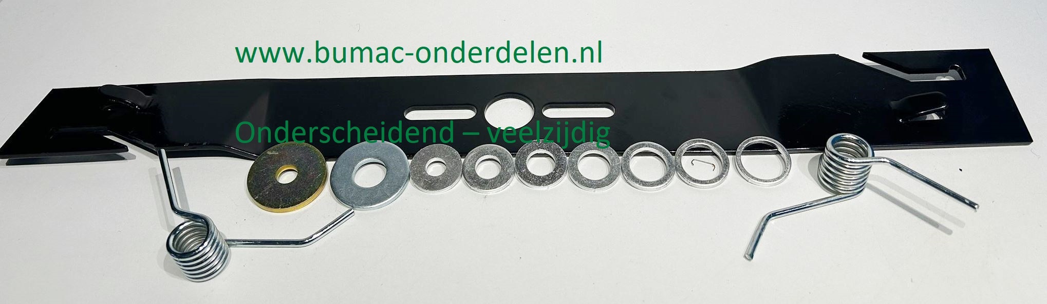 OREGON Verticuteermes 510mm met 25,4 mm boring, inclusief 2 reserve veren & verloopadapterset