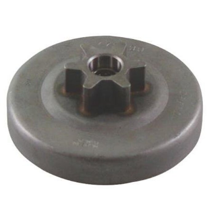 Aandrijftandwiel met Naaldlager voor Dolmar - Makita PS2, PS3, PS4, PS34, PS36, PS41, PS45, PS3410 en Makita DCS34, DCS35, DSC4610 Kettingzaag, Motorzaag Koppelingstrommel met Aandrijftandwiel, onderdeel