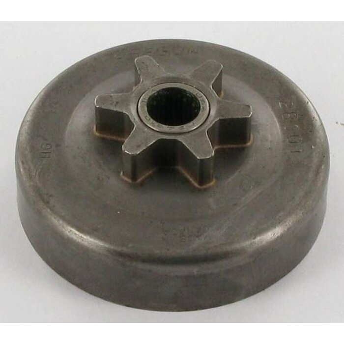 Aandrijftandwiel voor de Husqvarna, Jonsered en Partner,33, 34, 35, 36, 37, 38, 41, 136, 141, 36, 361, 365, 370, 22, 330, 350, 1612, 1613, 1614, 1616, SKill 1600U,1601H, 16001U, 1602H, 1603H, 1604H,- 10612U en 1712U Kettingzaag, Motorzaag, onderdeel