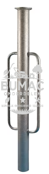 Handhei – robuust metalen onderdeel voor het inslaan van afrasteringspalen tot Ø 100 mm