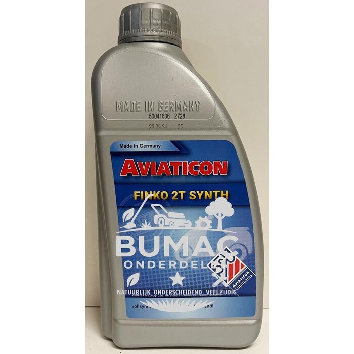 Volledig synthetische 2-takt onderdeel olie – 1 liter zelfmengend smeermiddel