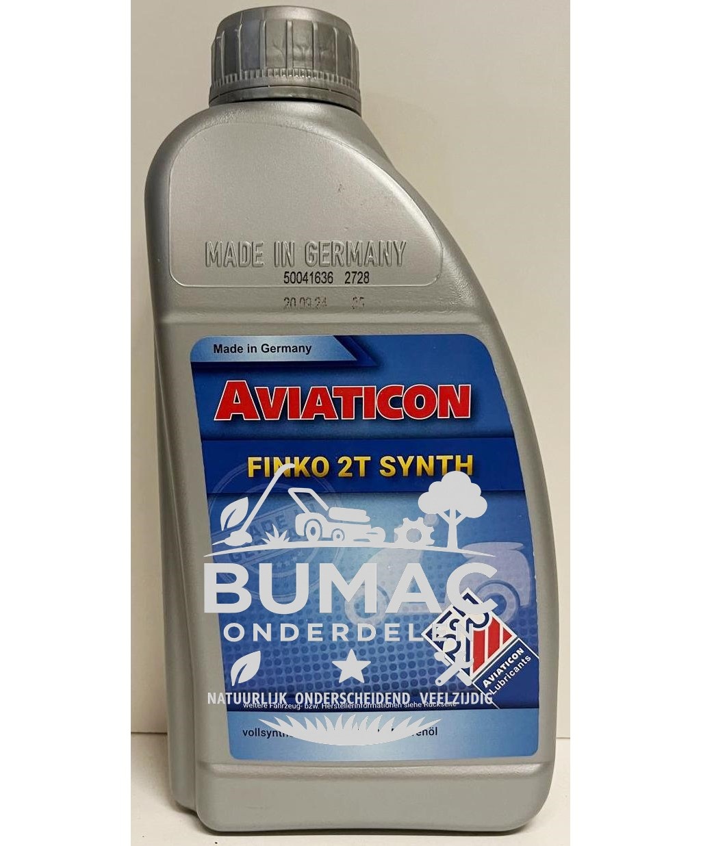 Volledig synthetische 2-takt onderdeel olie – 1 liter zelfmengend smeermiddel