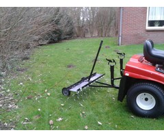 Ontmosser, Verticuteermachine, mos verwijderaar, Ontmossen achter Zitmaaier - Frontmaaier of Quad - Copy