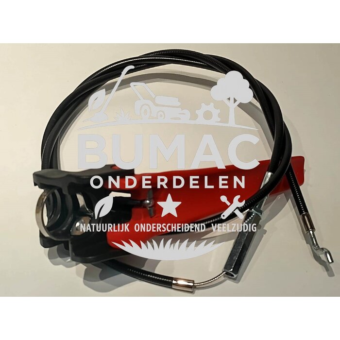 Bowdenkabel / bedieningskabel voor EMAK Easysweep 80, Limpar 72 en Iseki HK veegmachines