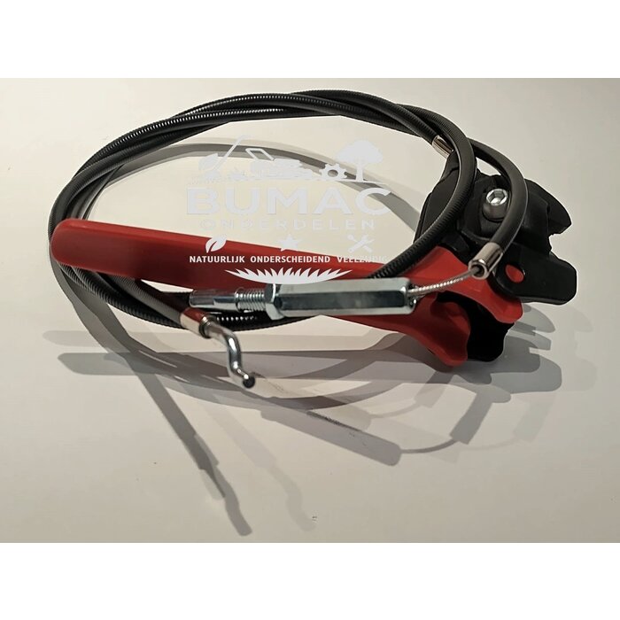 Bowdenkabel / bedieningskabel voor EMAK Easysweep 80, Limpar 72 en Iseki HK veegmachines