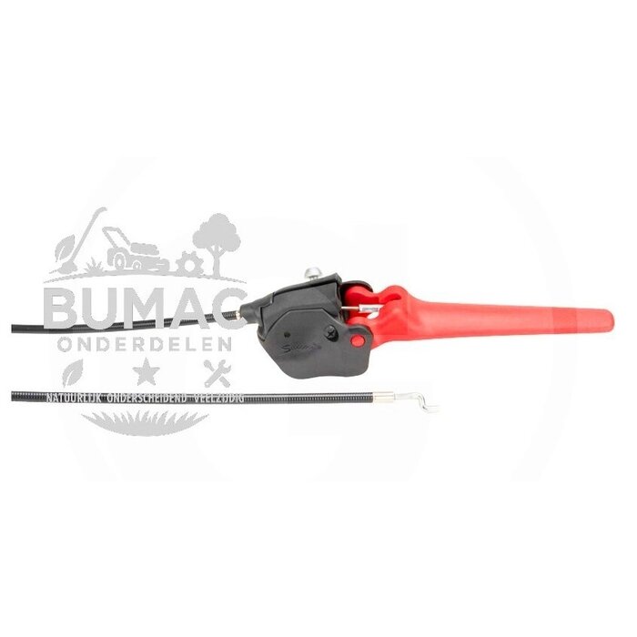 Bowdenkabel / bedieningskabel voor EMAK Easysweep 80, Limpar 72 en Iseki HK veegmachines