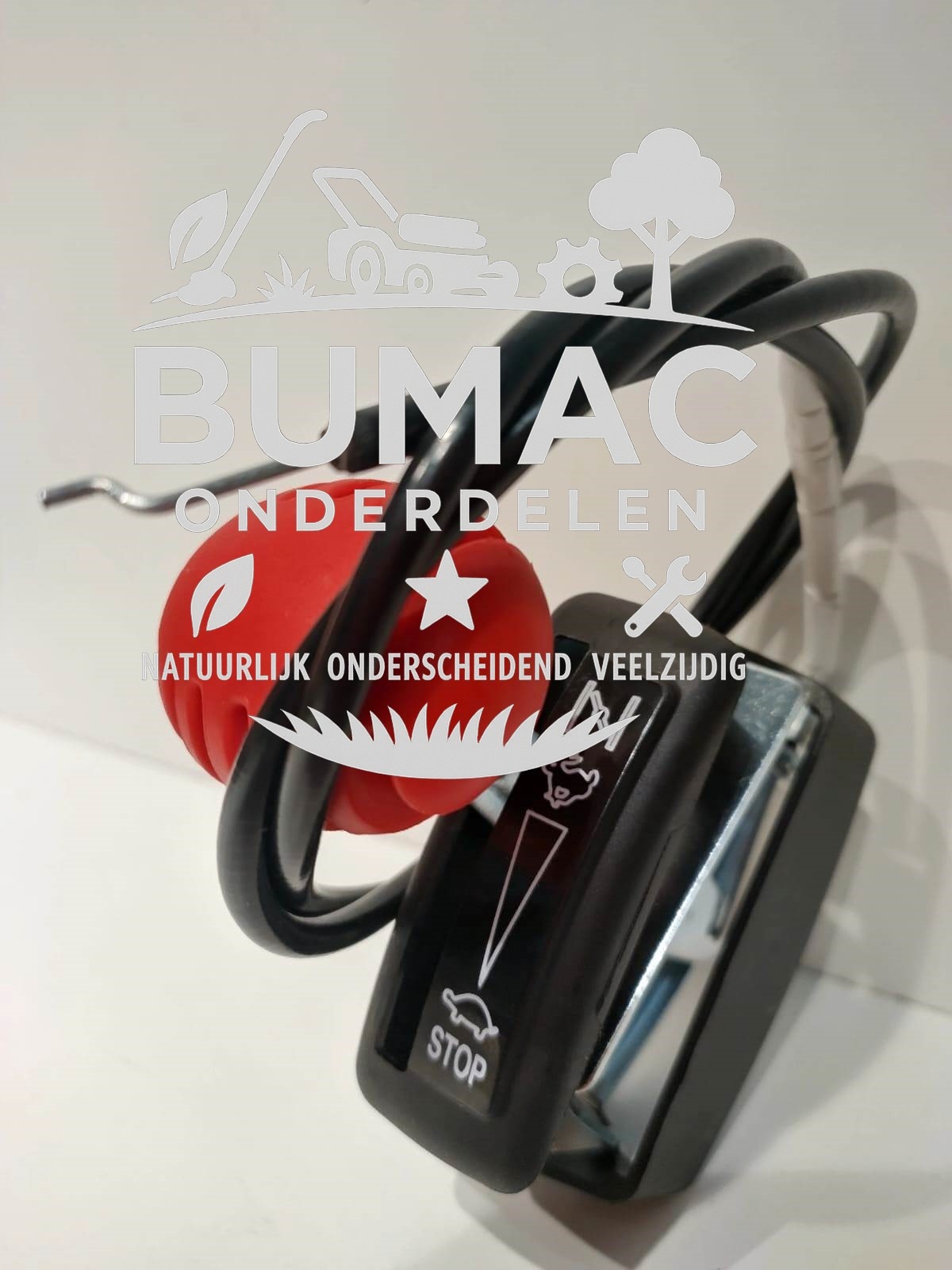 EMAK gasbedieningskabel – geschikt onderdeel voor Honda GCV135 motoren en Limpar machines