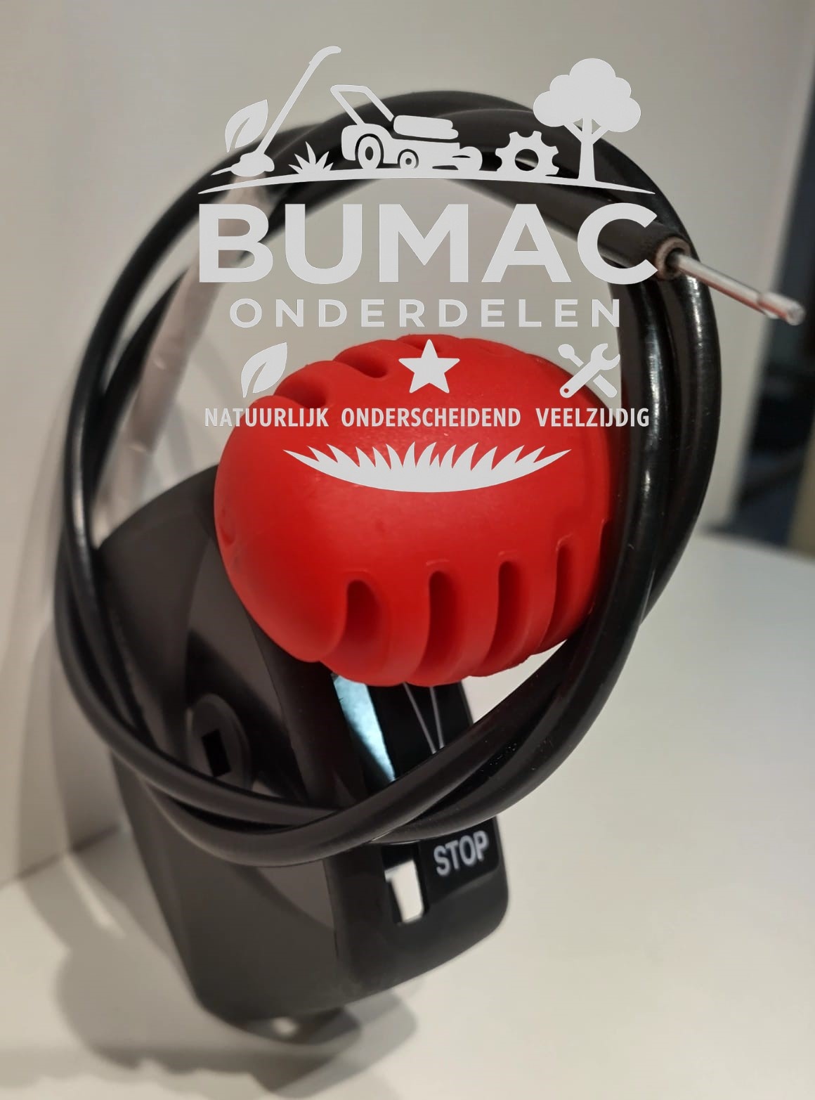 EMAK gasbedieningskabel – geschikt onderdeel voor Honda GCV135 motoren en Limpar machines