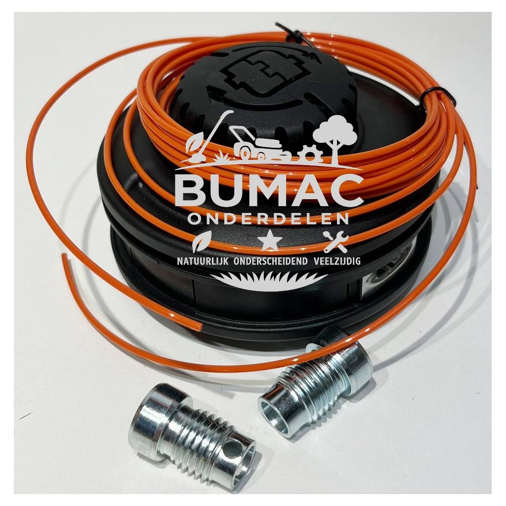 Tap & Go handmatige maaikop onderdeel Ø109 mm passend op Husqvarna, Echo, Honda, Makita en meer