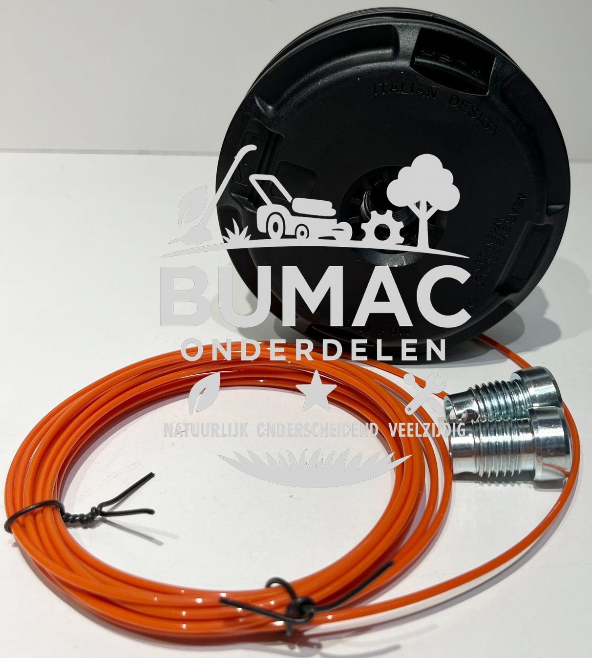 Tap & Go handmatige maaikop onderdeel Ø109 mm passend op Husqvarna, Echo, Honda, Makita en meer