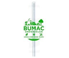 Draadeind M6 x 1000 gegalvaniseerd staal – onderdeel voor machines