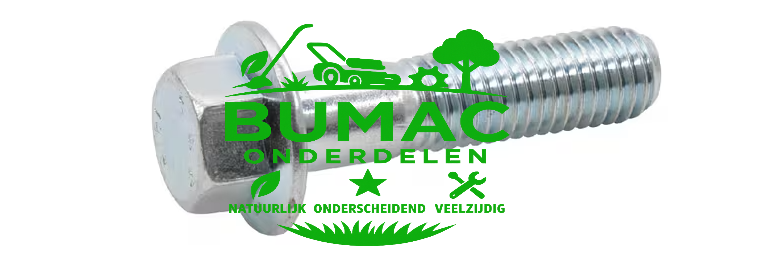 Flensbout M10 x 30 DIN 6921 – passend grasmaaieronderdeel voor Loncin 196 cc motoren op zitmaaiers, loopmaaiers, aggregaten en frezen