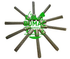 Staalborstel onderdeel Tielbürger TW50 TW50S TW50X & Etesia MBR50