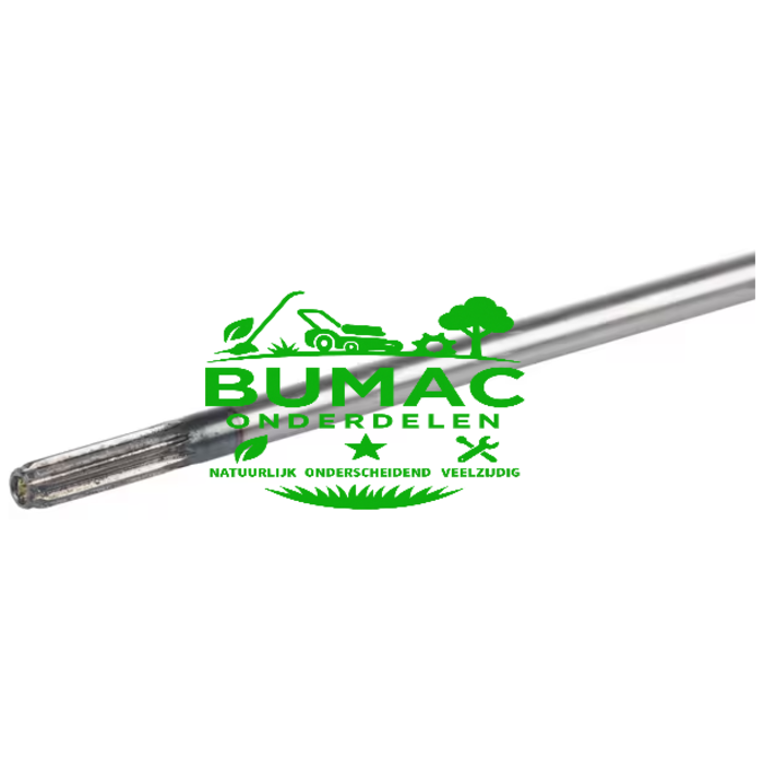 Aandrijfas voor Stihl bosmaaiers FS 240, FS 240 C, FS 240 R, FS 240 RC, FS 260, FS 260 C, FS 260 R, FS 260 RC – Star-type aandrijfas, onderdeel voor overbrenging van motor naar maaikop