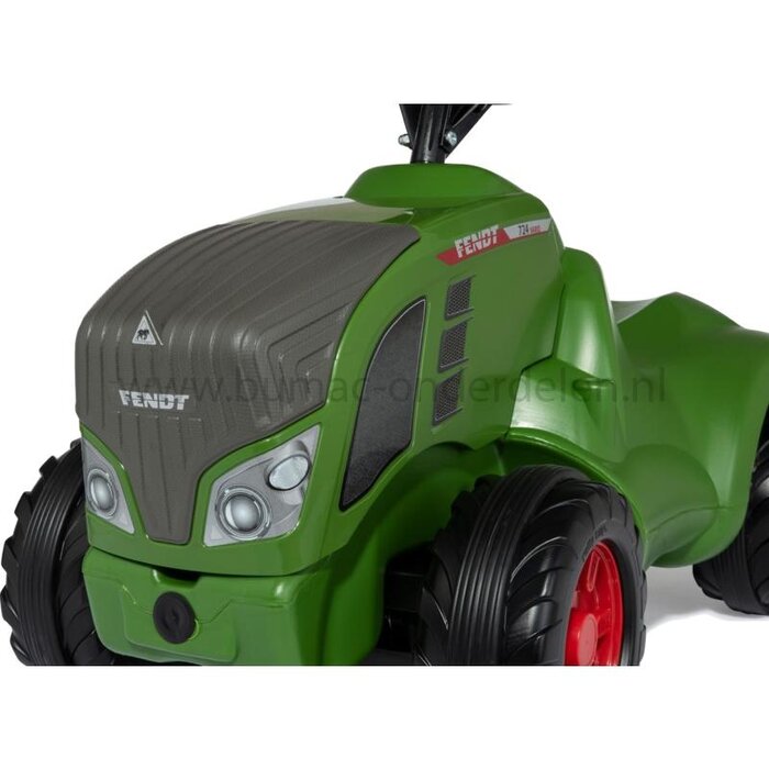 Rolly Toys rollyMinitrac Fendt Vario 724 looptractor voor kinderen vanaf 1,5 jaar, met claxon, motorkap met opbergruimte, stille banden en stabiele stuur-as, speelgoed tractor onderdeel