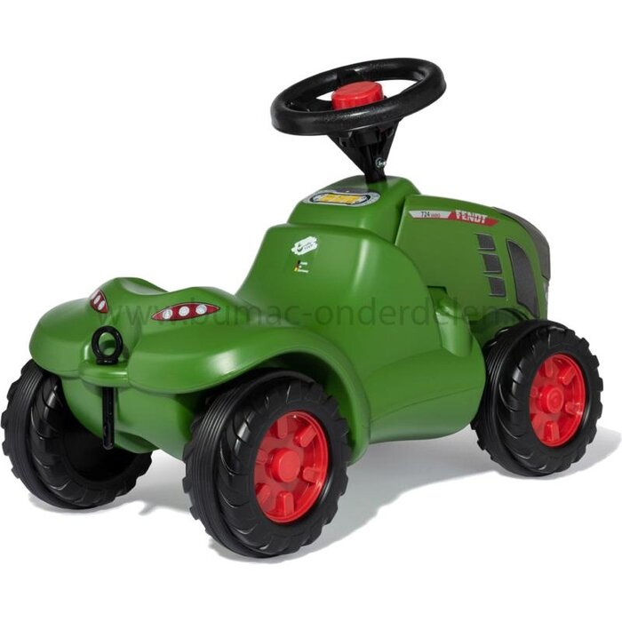Rolly Toys rollyMinitrac Fendt Vario 724 looptractor voor kinderen vanaf 1,5 jaar, met claxon, motorkap met opbergruimte, stille banden en stabiele stuur-as, speelgoed tractor onderdeel