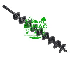 Grondboor 4 inch (10,16 cm) met dubbele winding, Ø 20 mm aansluiting, onderdeel