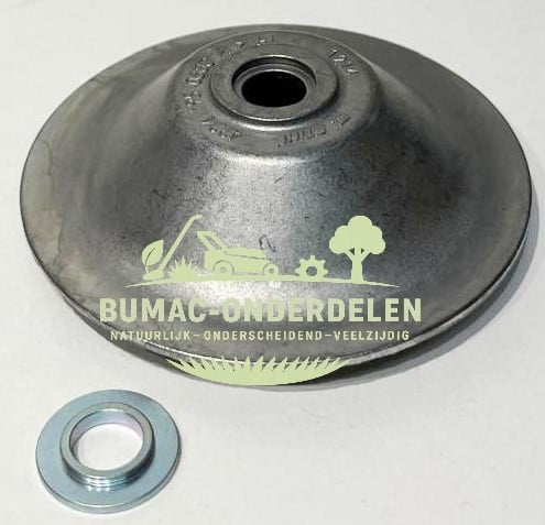 Starterwiel voor Stihl bosmaaiers en motorzagen – aluminium startaandrijfwiel passend op Stihl FS-serie en andere modellen met startmechanisme – betrouwbaar motoronderdeel voor tuingereedschap, onderdeel