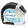 Rolbandmaat 3 meter x 13 mm – GEDORE compacte rolmaat in kunststof behuizing met geel gelakte stalen band, mm-indeling, bevestigingsclip en terugloopstop, onderdeel voor professioneel en particulier gebruik