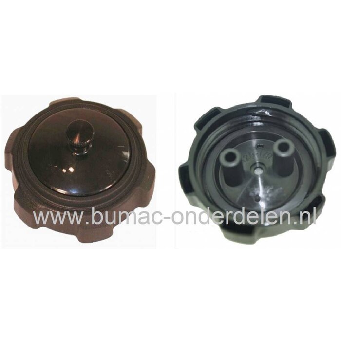 Brandstofdop Kunststof Ø53 mm Binnendiameter – Passend voor Diverse Merken en Modellen Zitmaaiers, Frontmaaiers, Tuintrekkers – Geschikt voor John Deere (L120, RX73, RX75, RX95, SRX75, SRX95, STX30, STX38, SX75, SX85, SX95), MTD, Cub Cadet, Ariens, Bolens