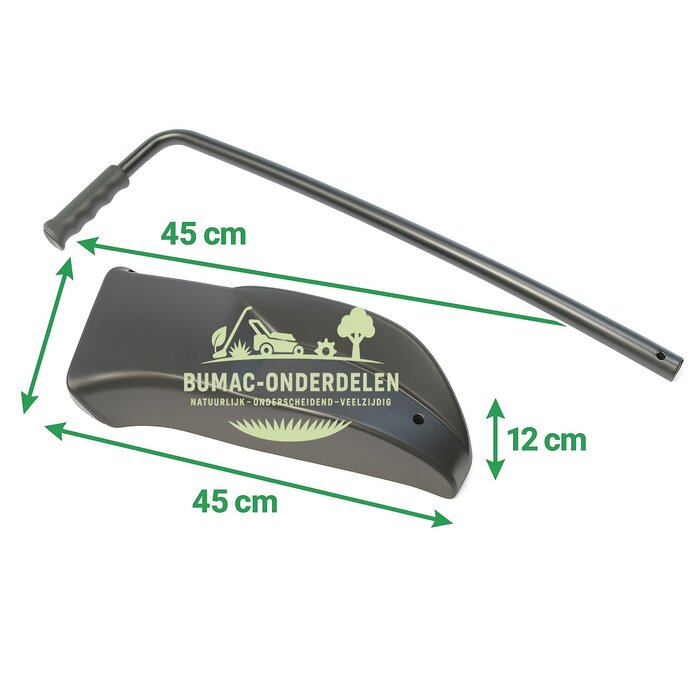 Mulching Plug MP77 – Complete mulchkit 77 cm voor Husqvarna, Jonsered, McCulloch, Partner en andere zitmaaiers – Hoogwaardig tuinmachine onderdeel