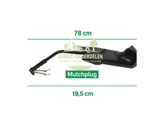 Mulchset 102 cm voor Castelgarden TC102 – Mulchplug & Mulchmessen – Onderdeel voor Zitmaaiers