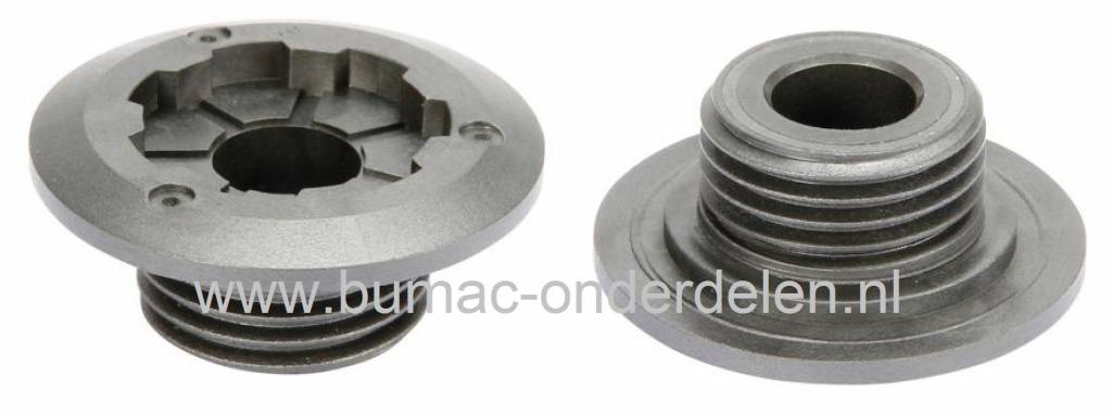 Wormwiel voor CASTELGARDEN - STIGA - ALPINA - MOUNTFIELD Kettingzaag, Worm wiel voor Aandrijving van de Oliepomp bij Motorzaag