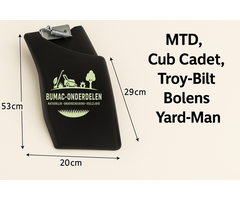 MTD Kunststof Zij-uitworptunnel voor MTD, Cub Cadet, Troy-Bilt, Bolens, Yard-Man Zitmaaiers – Grasgeleider, onderdeel