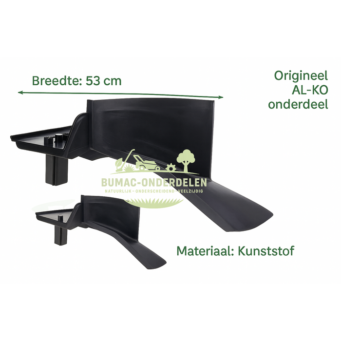 Mulchkeil AL-KO RSM 53 cm, kunststof mulchplug voor 53 cm maaidek zitmaaier en grasmaaier, origineel mulching onderdeel voor AL-KO gazontractoren en loopmaaiers