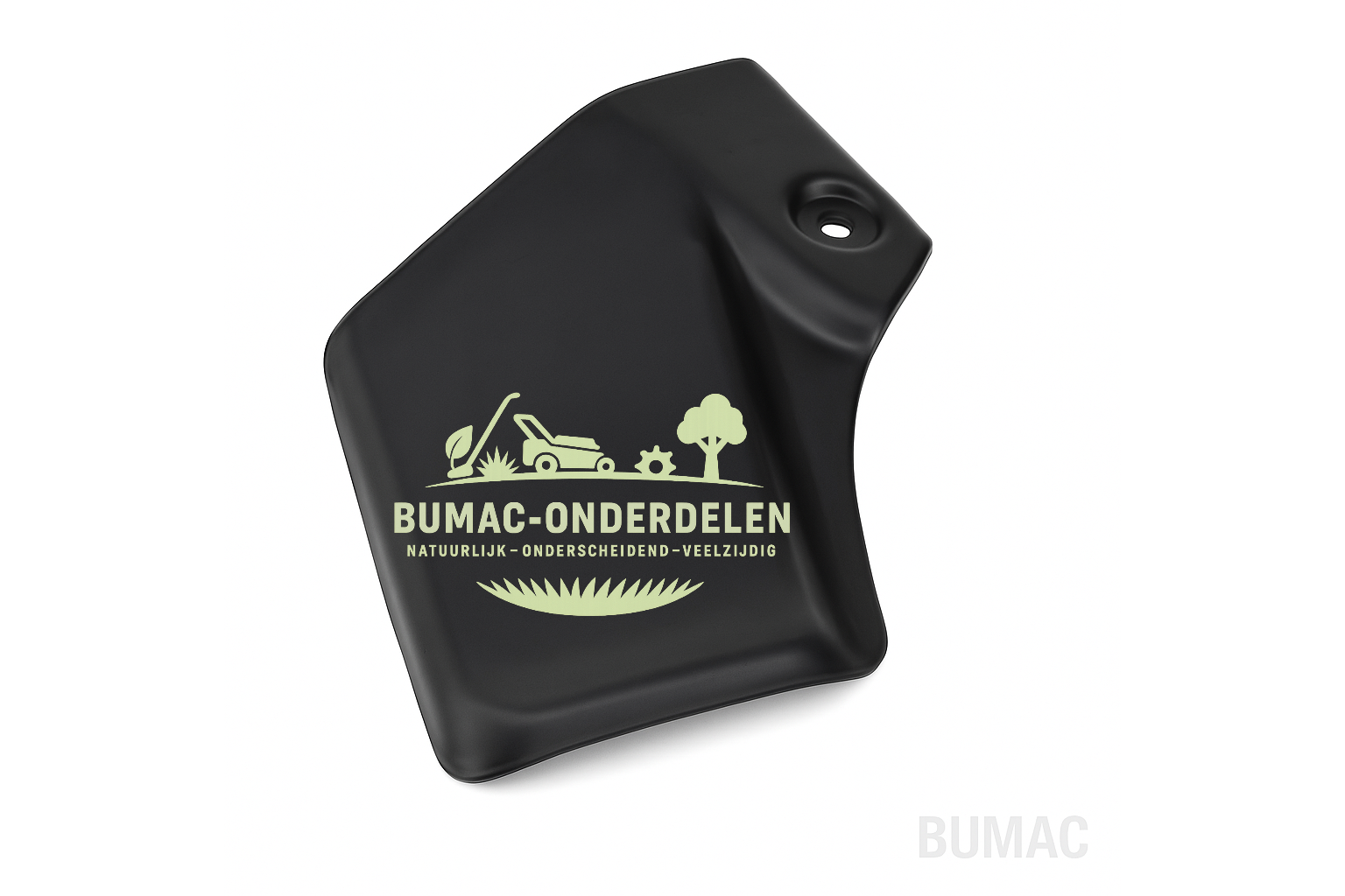 Mulchplug accessoire 52 cm, kunststof mulchplug voor maaidekken van zitmaaiers en grasmaaiers, universeel mulching onderdeel geschikt voor meerdere merken tuinmachines