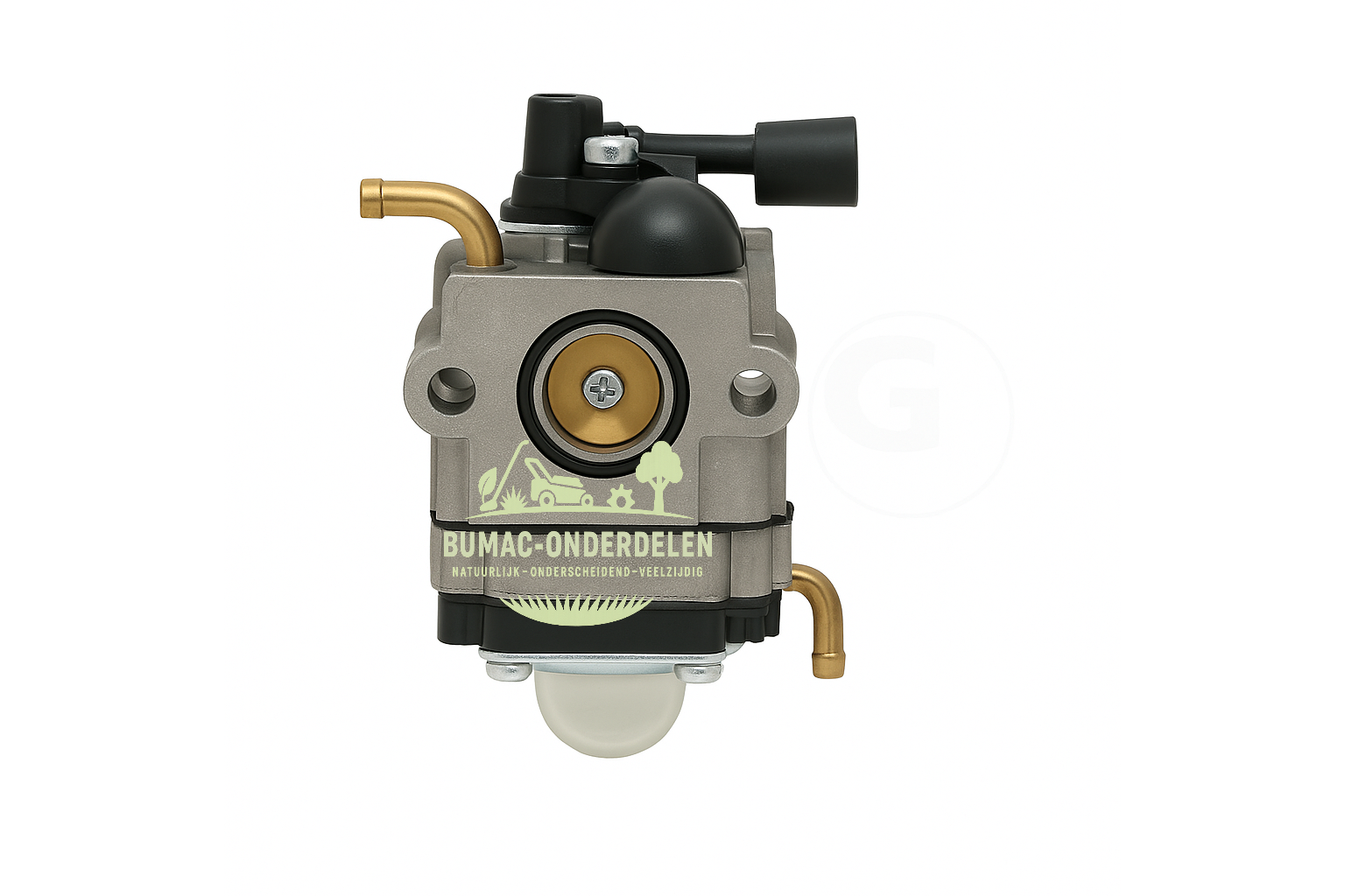 Robin (Subaru) Complete carburateur voor Robin NB4300 en NB411 bosmaaiers – toepasbaar op Dolmar en Makita EC04 bosmaaiers, Robin draagbare waterpompen en generatoren, motoronderdeel met primer